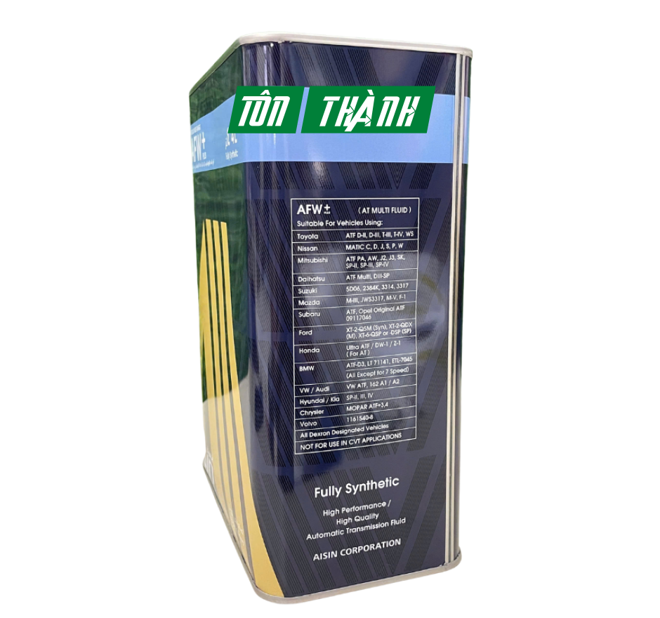 Dầu Hộp Số Tự Động AISIN AFW+ (4 Lít)