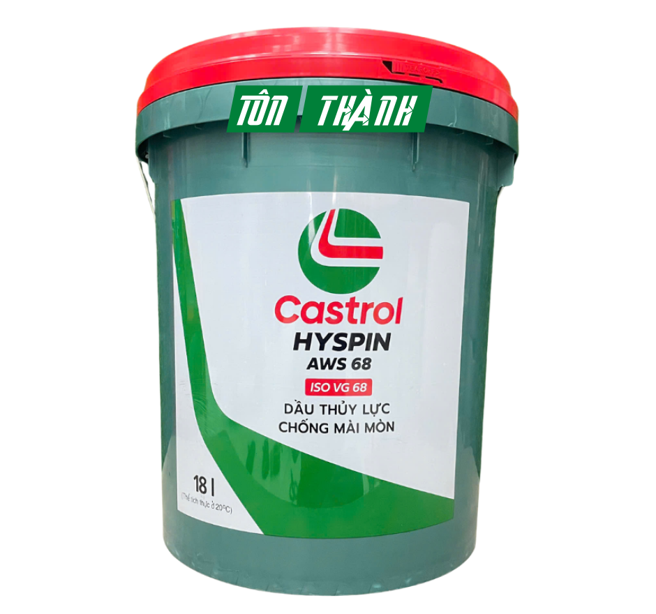 Dầu thủy lực Castrol Hyspin AWS 68 (18 Lít) - Nhớt 10