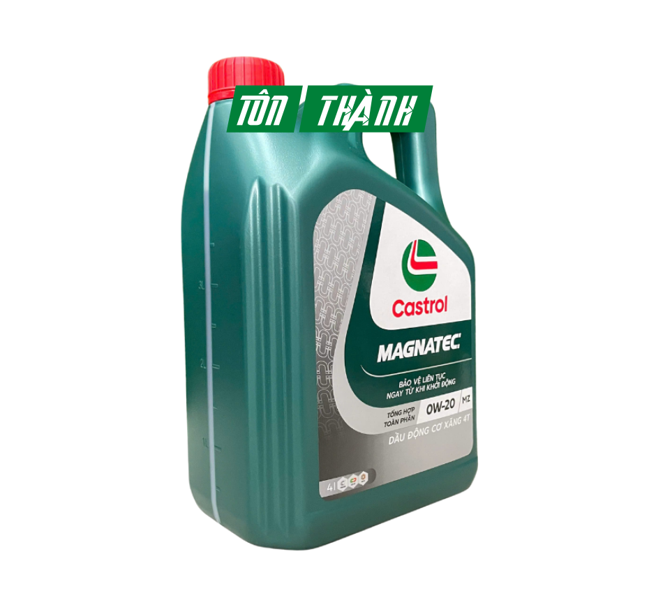 Dầu động cơ Castrol Magnatec MZ 0W-20 API SP - Tổng Hợp Toàn Phần (4 Lít)