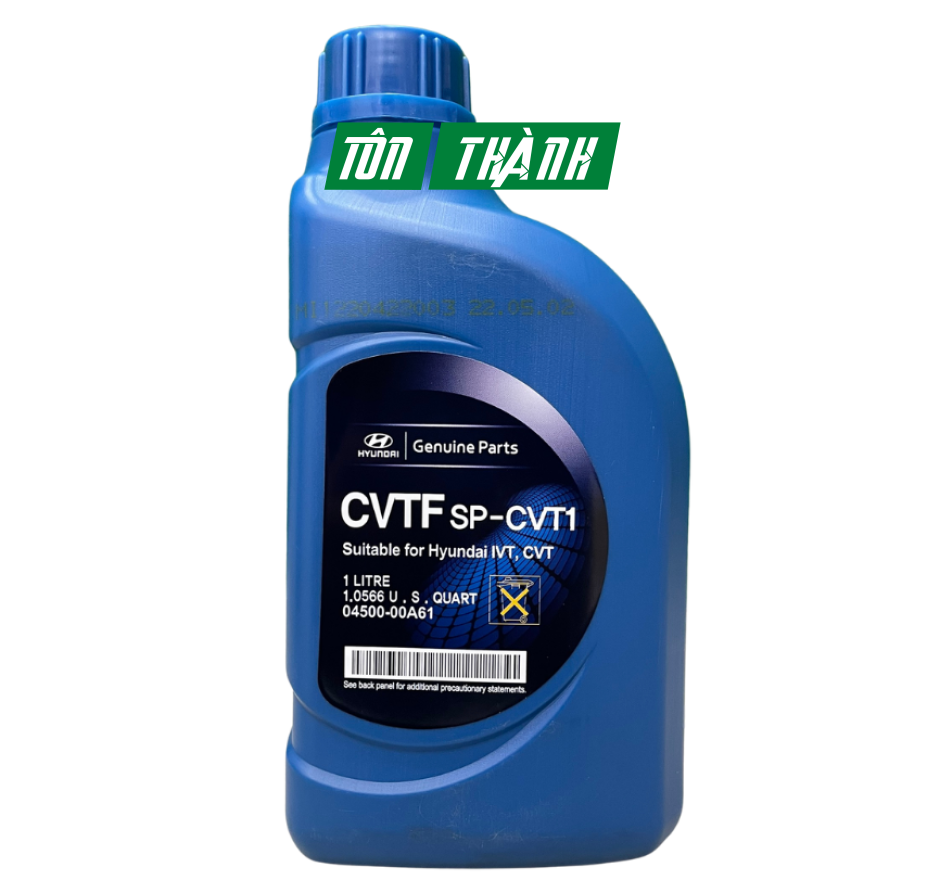 DẦU HỘP SỐ VÔ CẤP HYUNDAI & KIA CVTF SP-CVT1(1 LÍT)