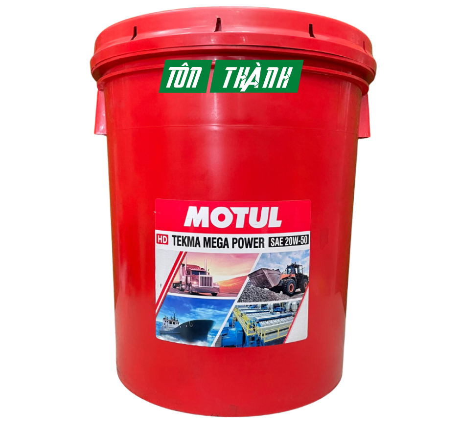 DẦU ĐỘNG CƠ MOTUL TEKMA MEGA POWER 20W50 (18 LÍT)