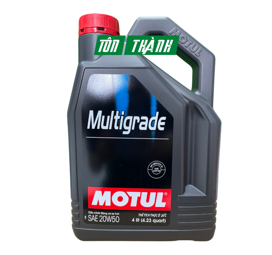 DẦU NHỚT Ô TÔ CAO CẤP MOTUL MULTIGRADE 20W50 (4 LÍT)