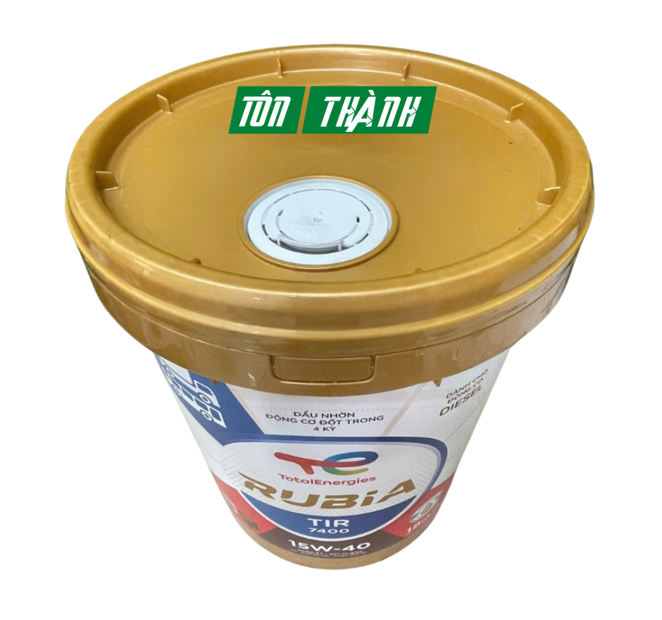 DẦU ĐỘNG CƠ TOTAL RUBIA TIR 7400 15W-40 (18 LÍT)