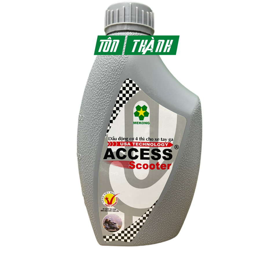 Nhớt xe tay ga Mekong Access (0.8 Lít & 1 Lít)