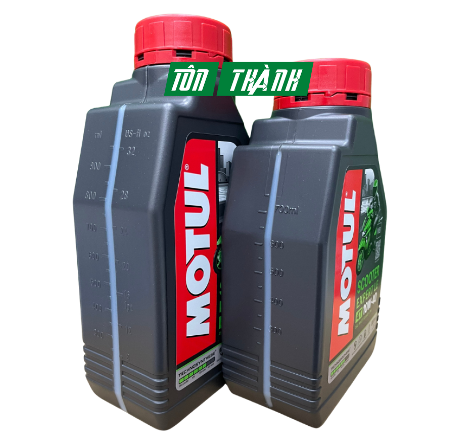 Nhớt xe tay ga MOTUL SCOOTER EXPERT LE 4T 10W40 cao cấp (0.8 Lít & 1 Lít)