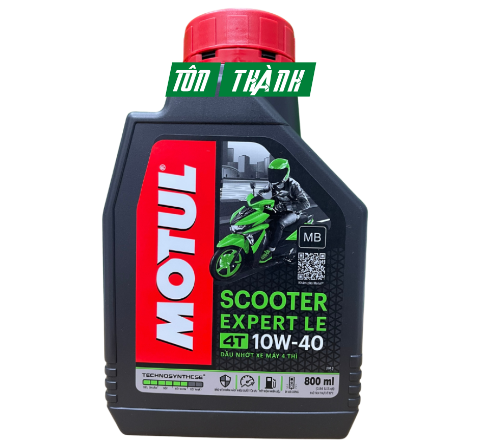 Nhớt xe tay ga MOTUL SCOOTER EXPERT LE 4T 10W40 cao cấp (0.8 Lít & 1 Lít)