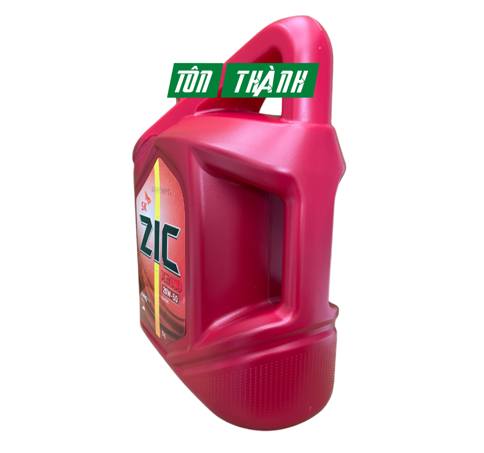 DẦU ĐỘNG CƠ Ô TÔ SK ZIC X3000 20W50 (5 LÍT)
