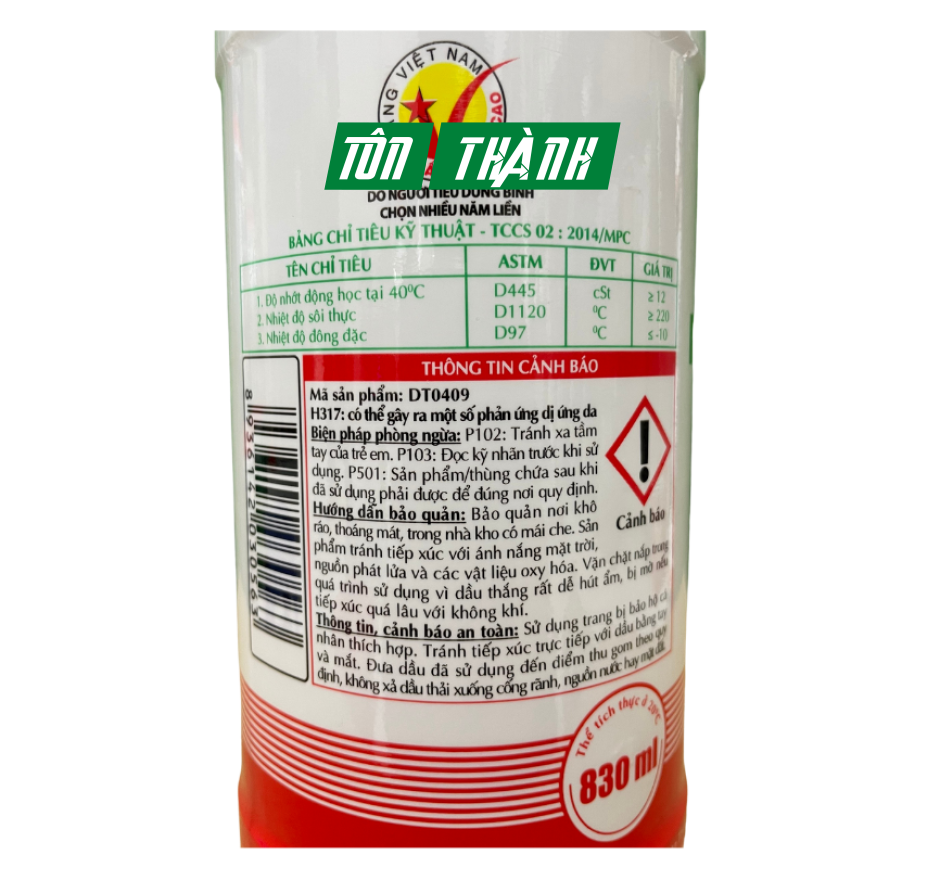 DẦU PHANH 3-2 DOT3 MEKONG (1 LÍT)